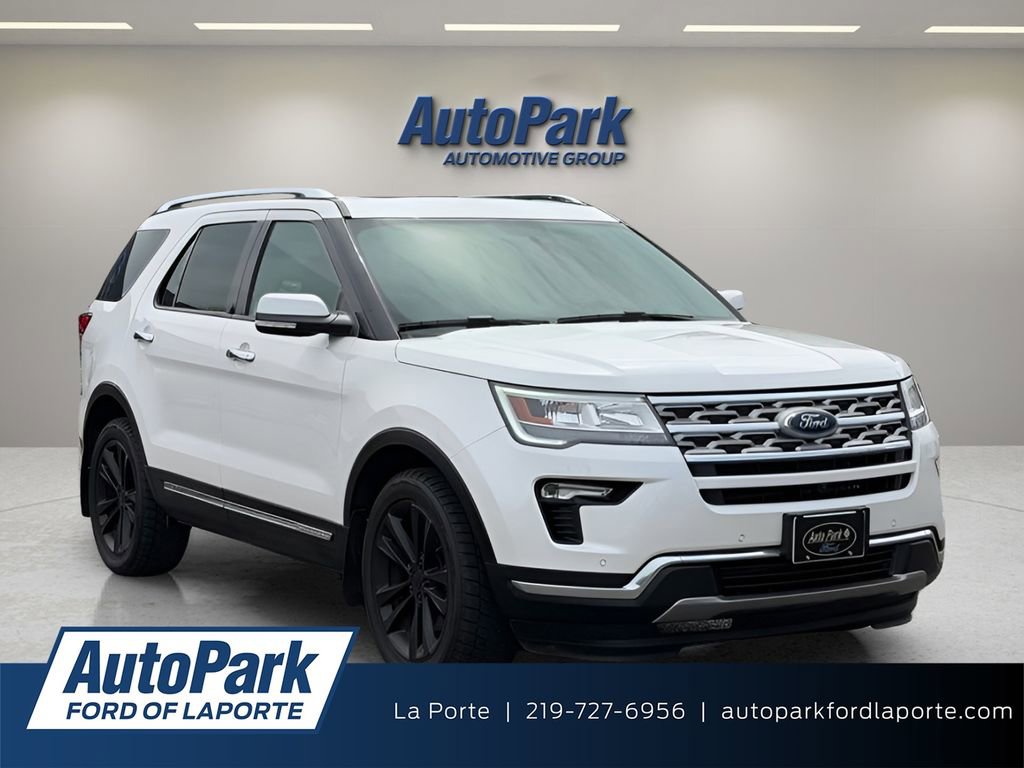Certified 2019 Ford Explorer Limited w/ Class III Trailer Tow Package
