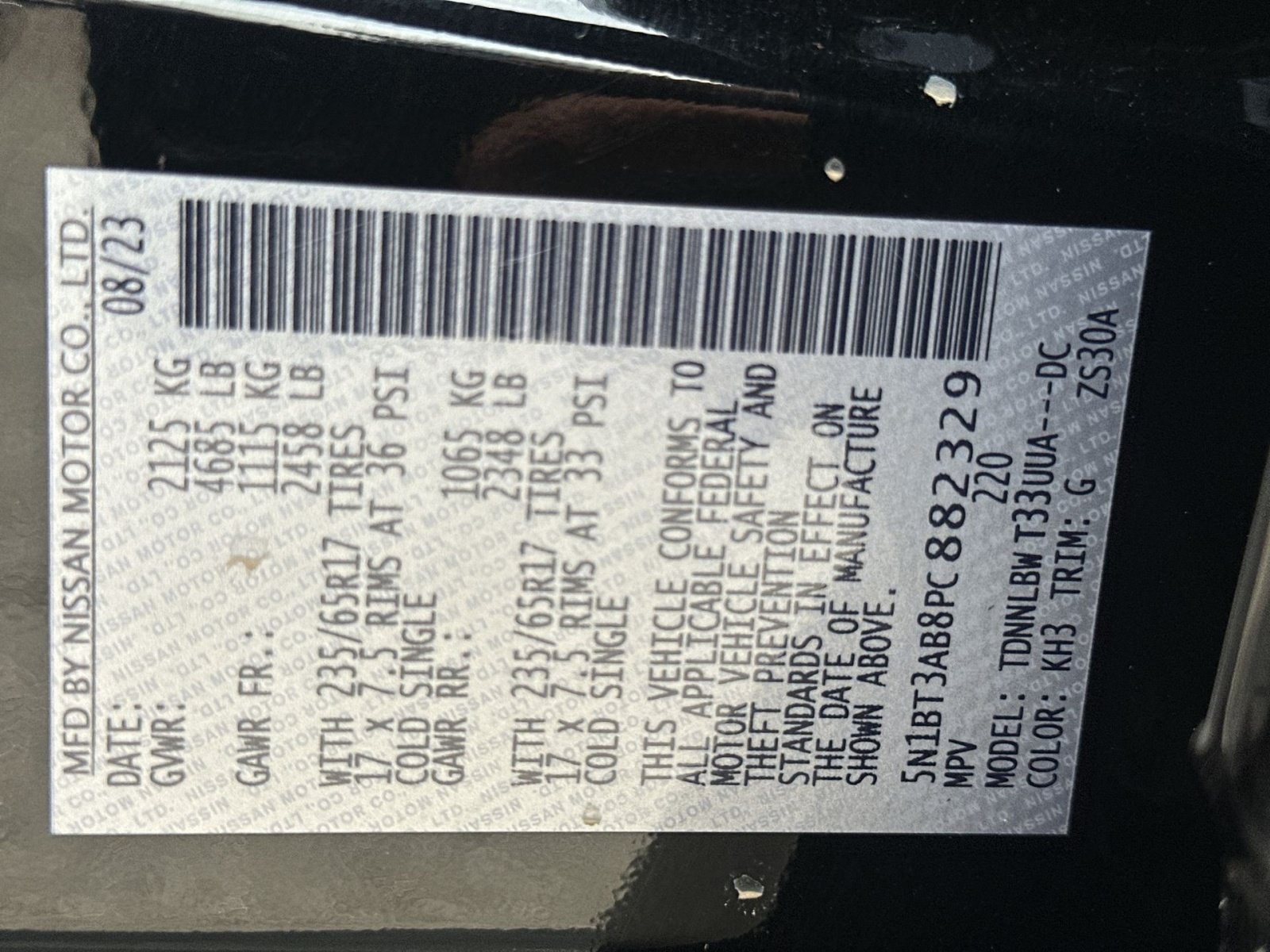 Used 2023 Nissan Rogue S AWD/4WD image 36