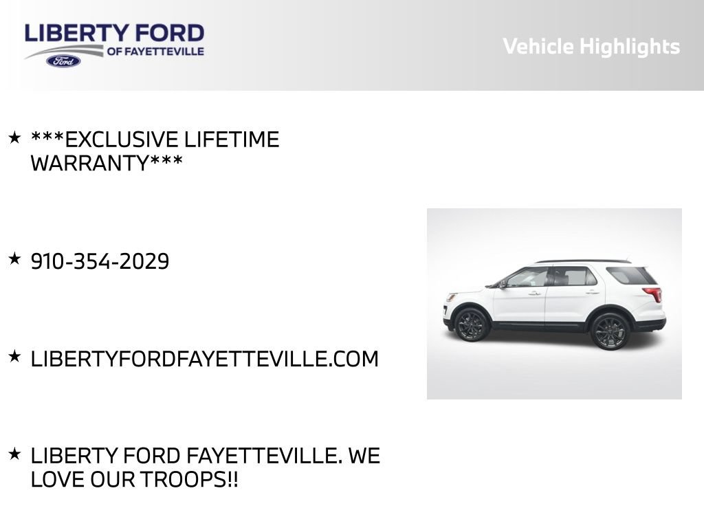 Certified 2018 Ford Explorer XLT w/ Equipment Group 202A FWD image 5