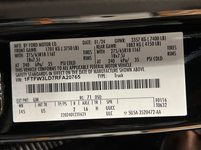 Certified 2024 Ford F150 XLT w/ Equipment Group 302A MID image 16