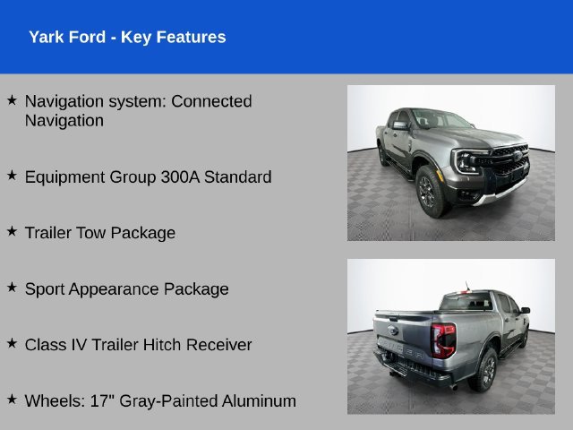 Certified 2024 Ford Ranger XLT w/ Trailer Tow Package AWD/4WD image 2