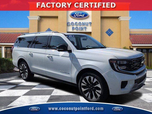 Certified 2025 Ford Expedition Max Platinum w/ Driver's Package