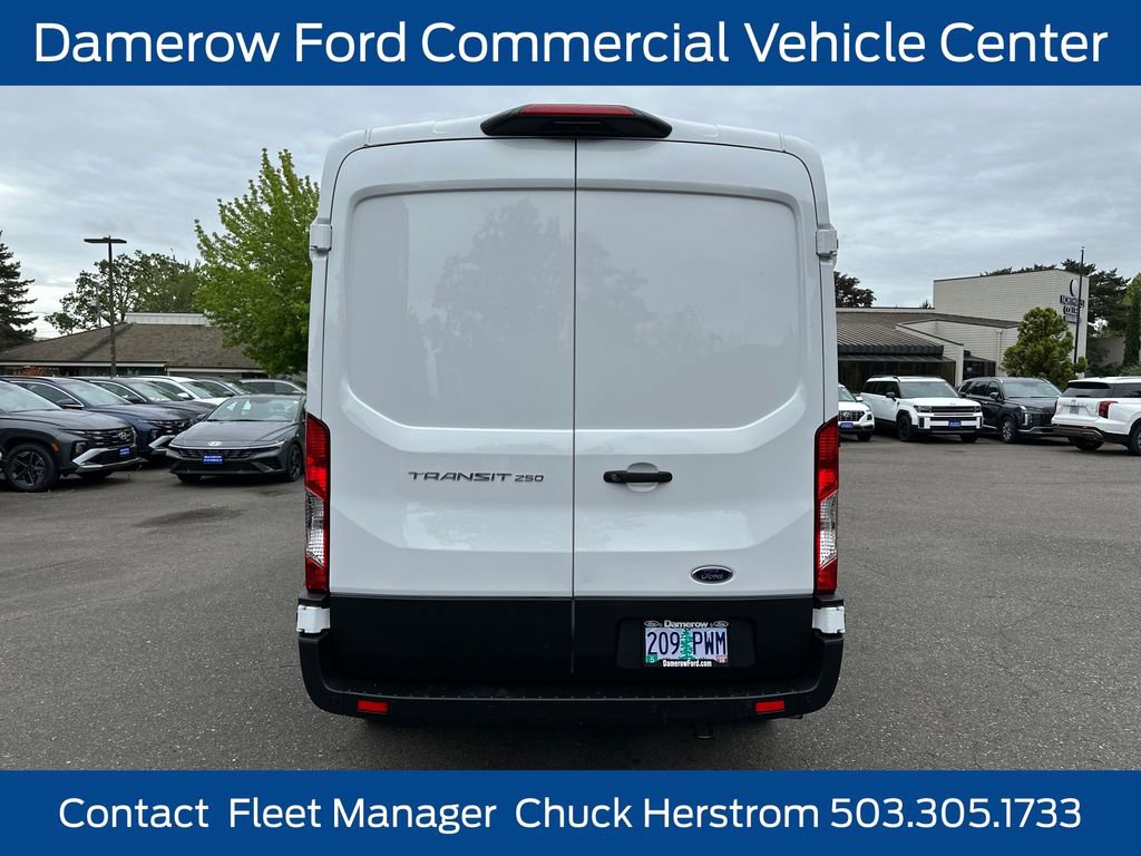 Certified 2023 Ford Transit 250 Medium Roof w/ Load Area Protection Package RWD image 6