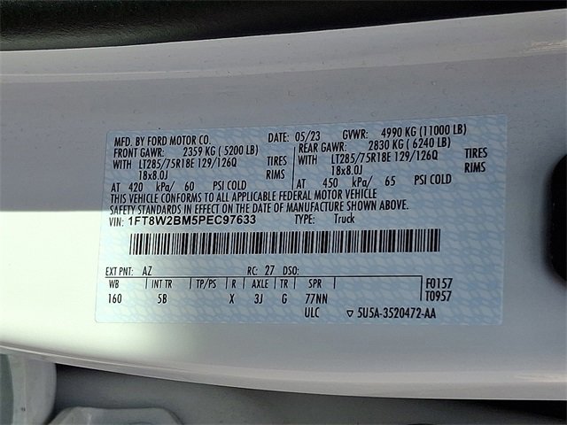 Certified 2023 Ford F250 Lariat w/ Tremor Off-Road Package image 32