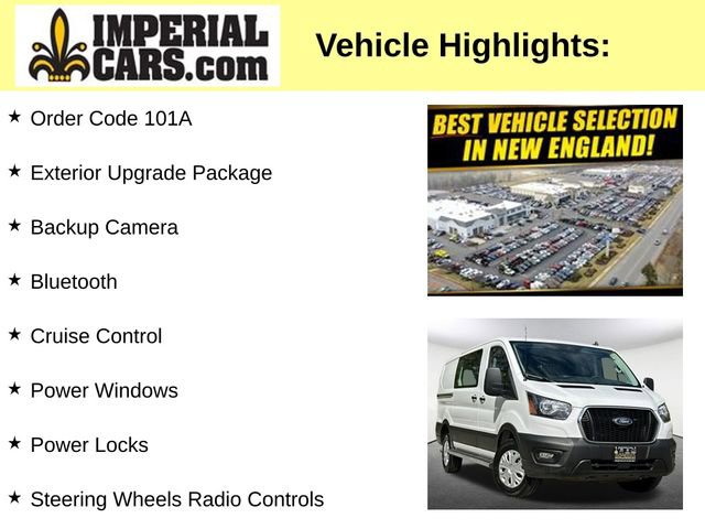 Certified 2025 Ford Transit 250 Low Roof w/ Exterior Upgrade Package RWD image 8