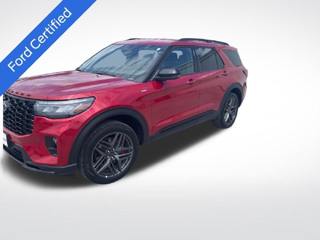 Certified 2025 Ford Explorer ST-Line w/ ST-Line Street Pack AWD/4WD 360° Tour
