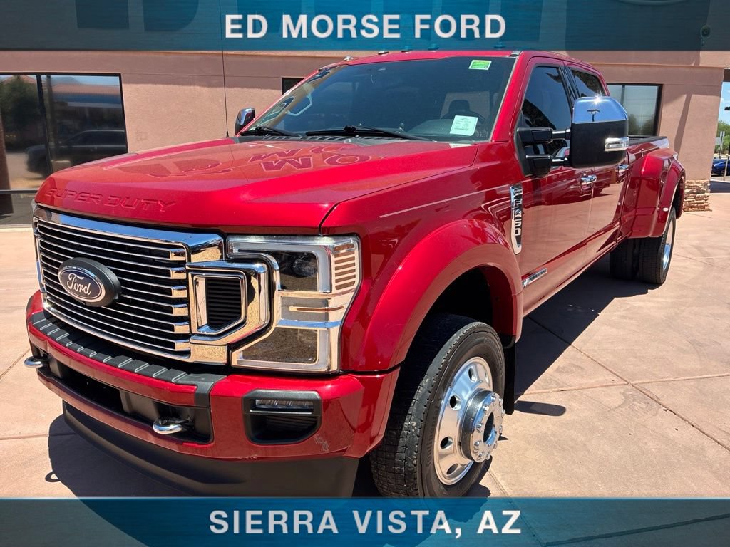 Certified 2021 Ford F450 Platinum w/ FX4 Off-Road Package AWD/4WD image 2