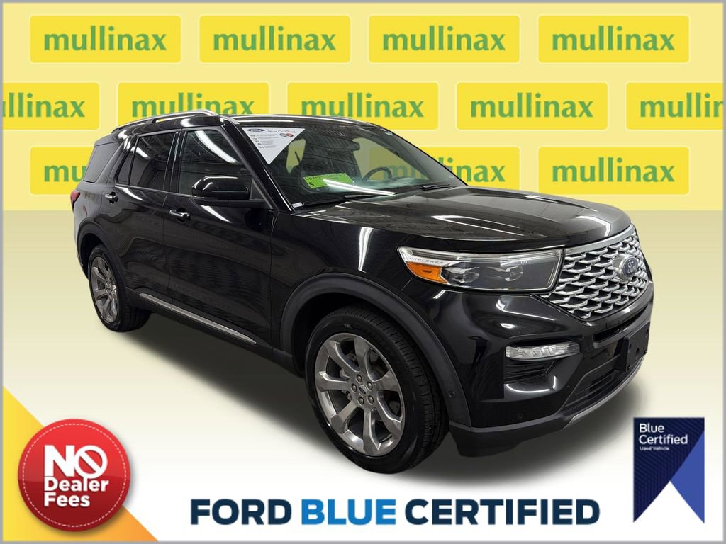 Certified 2020 Ford Explorer Platinum w/ Premium Technology Package AWD/4WD image 1