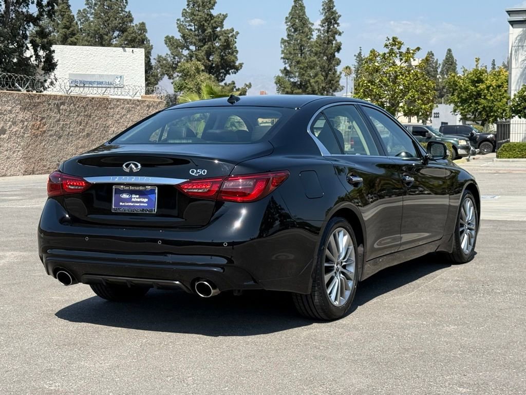 Used 2023 INFINITI Q50 Luxe w/ Cargo Package RWD image 4