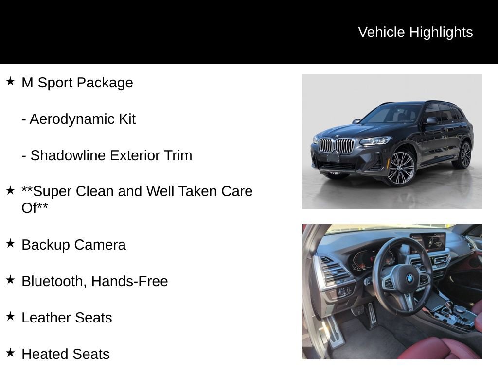Used 2022 BMW X3 xDrive30i image 11