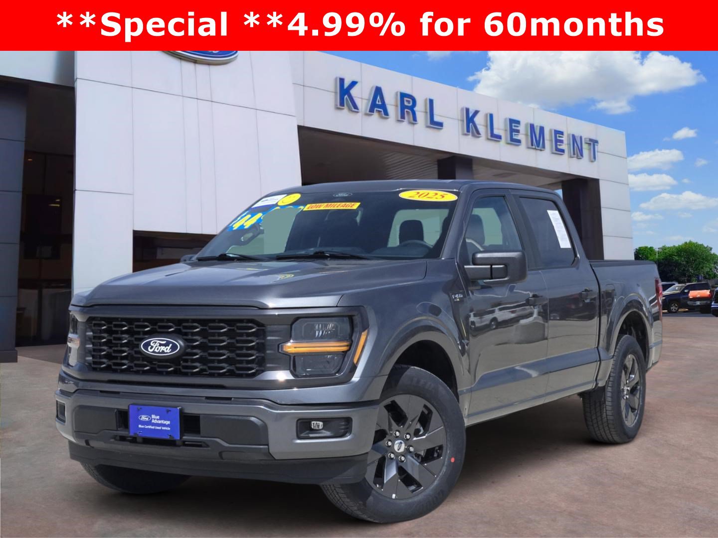 Certified 2025 Ford F150 STX w/ Equipment Group 200A