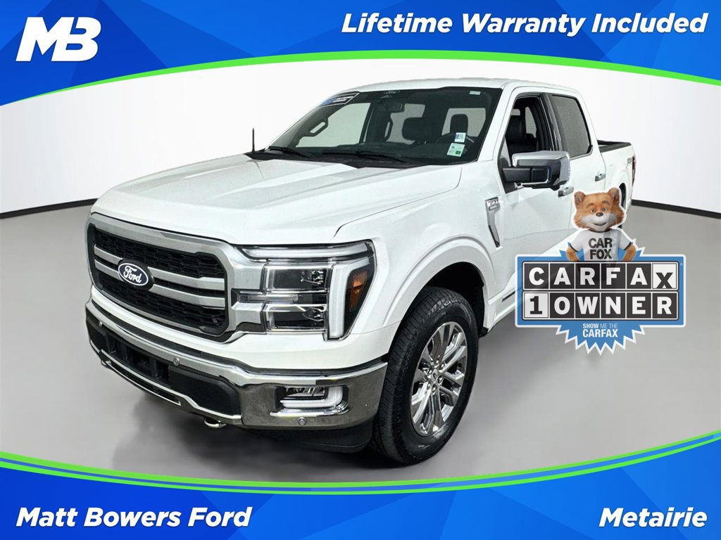 Certified 2024 Ford F150 Lariat w/ FX4 Off-Road Package