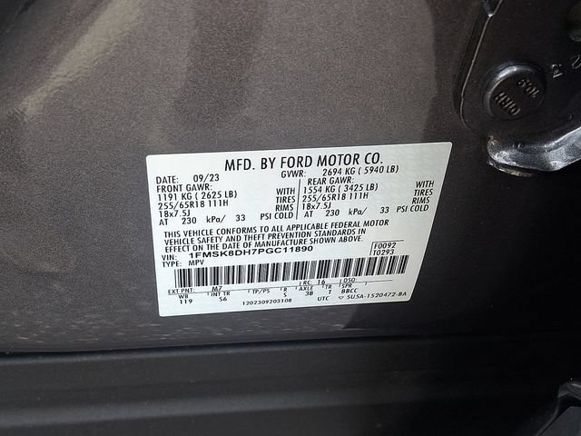 Certified 2023 Ford Explorer XLT w/ Equipment Group 202A AWD/4WD image 28