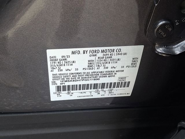 Certified 2023 Ford Explorer XLT w/ Equipment Group 202A AWD/4WD image 28