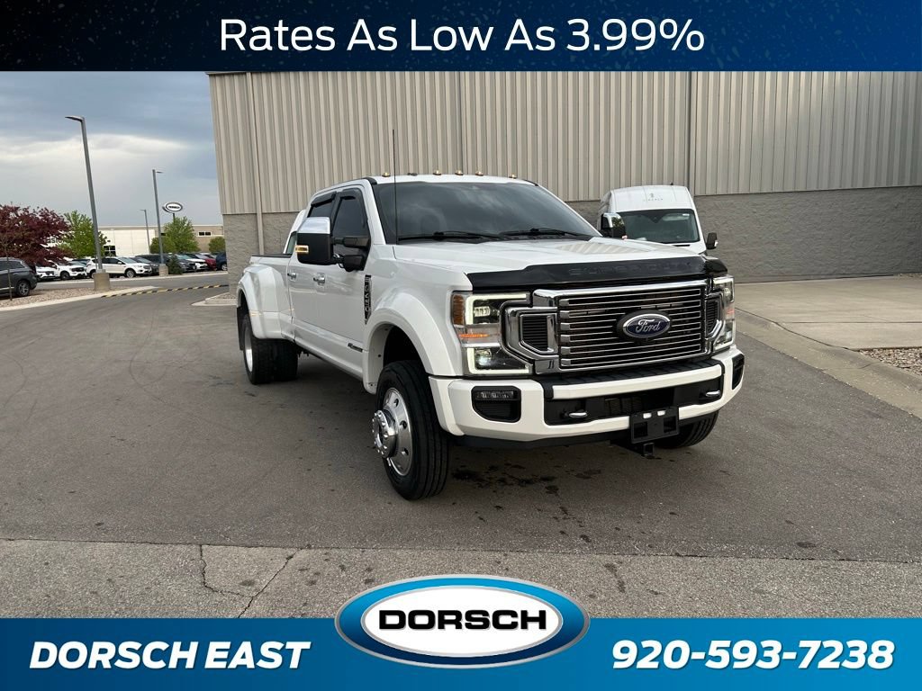 Certified 2022 Ford F450 Platinum w/ FX4 Off-Road Package AWD/4WD image 4