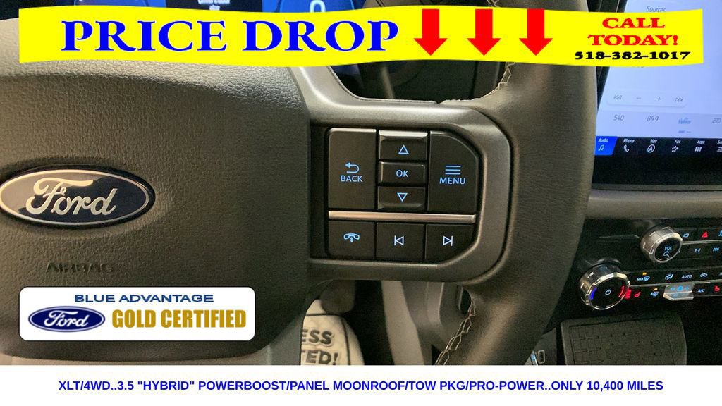 Certified 2025 Ford F150 XLT w/ Equipment Group 303A High image 36