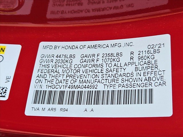 Used 2021 Honda Accord Sport Special Edition image 19