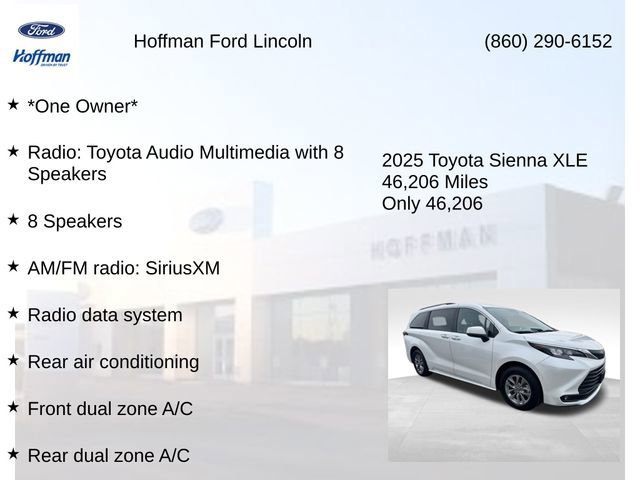 Used 2025 Toyota Sienna XLE image 10