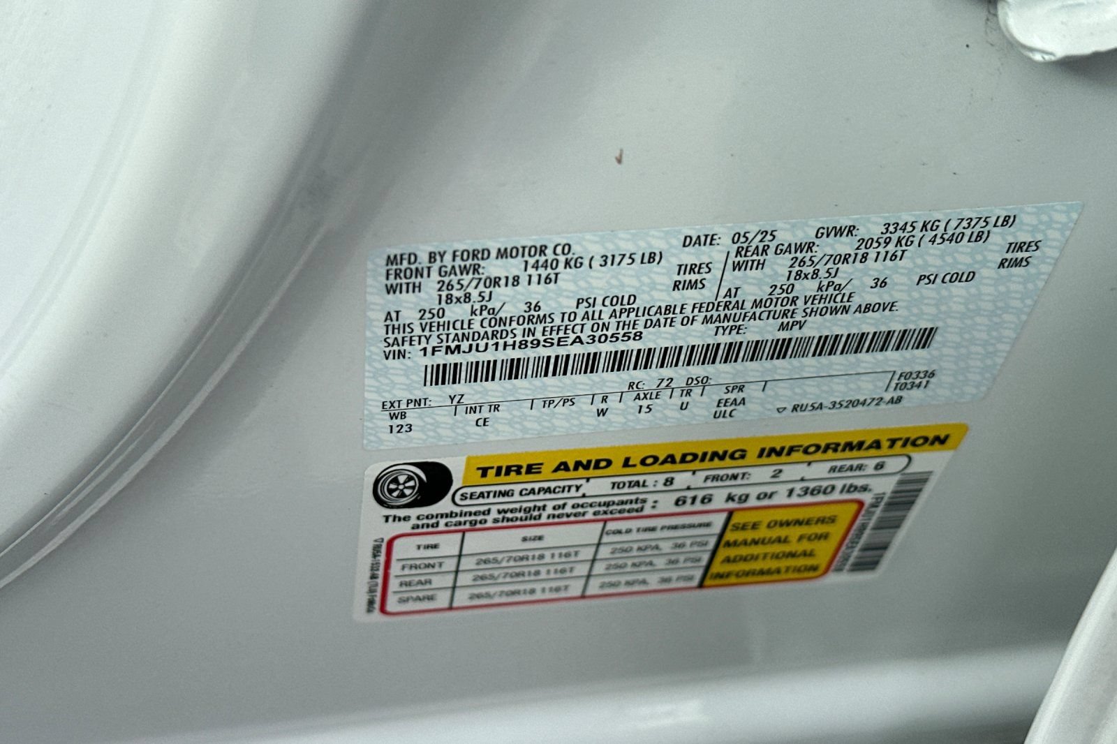 Certified 2025 Ford Expedition Active RWD image 30