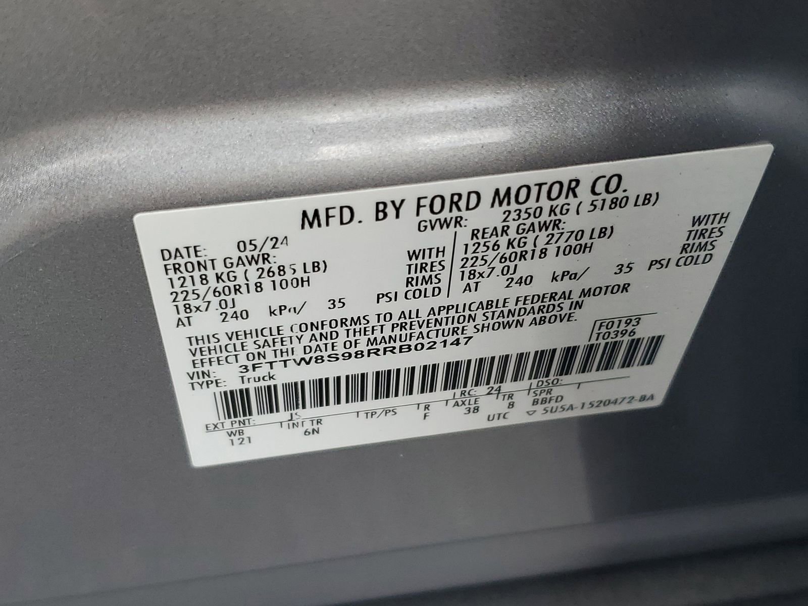 Certified 2024 Ford Maverick Lariat w/ 4K Tow Package AWD/4WD image 29