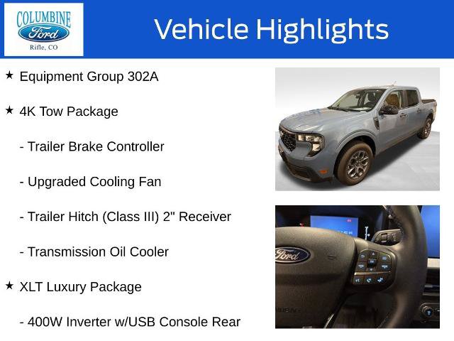 Certified 2025 Ford Maverick XLT w/ XLT Luxury Package AWD/4WD image 4