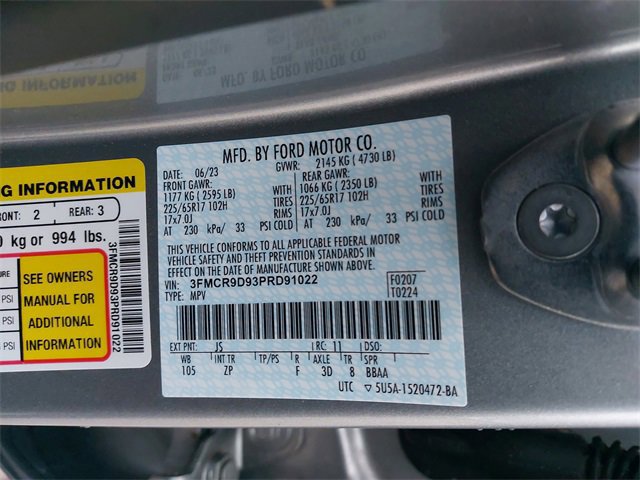 Certified 2023 Ford Bronco Sport Badlands w/ Premium Package image 32