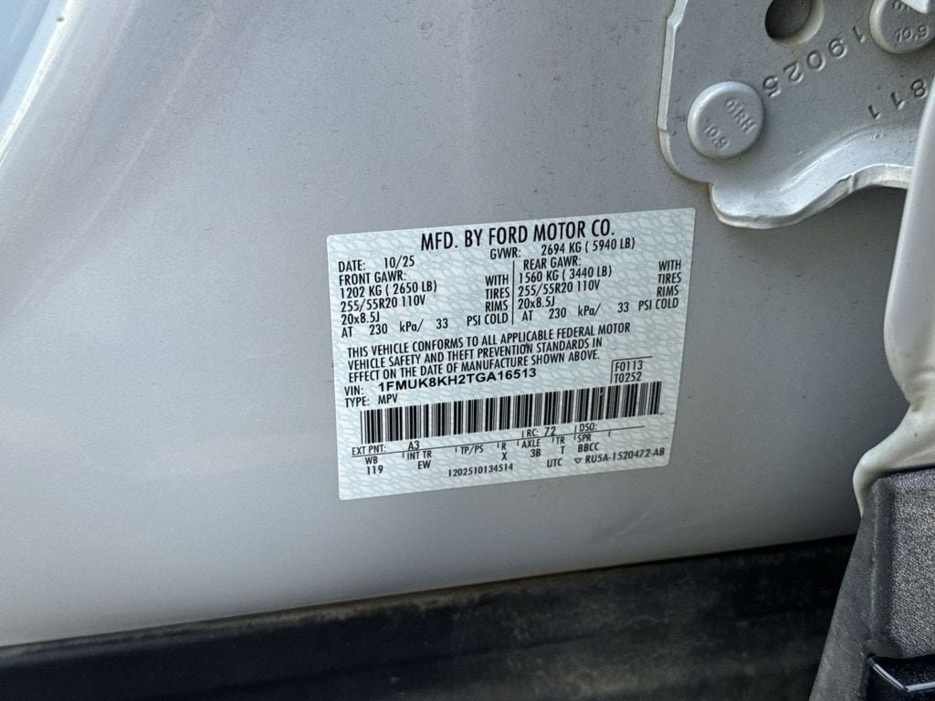 Certified 2026 Ford Explorer ST-Line AWD/4WD image 9