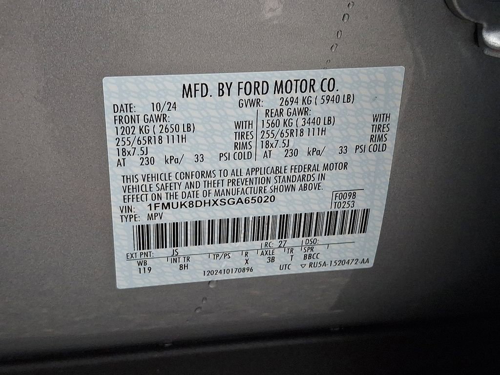 Certified 2025 Ford Explorer Active image 27