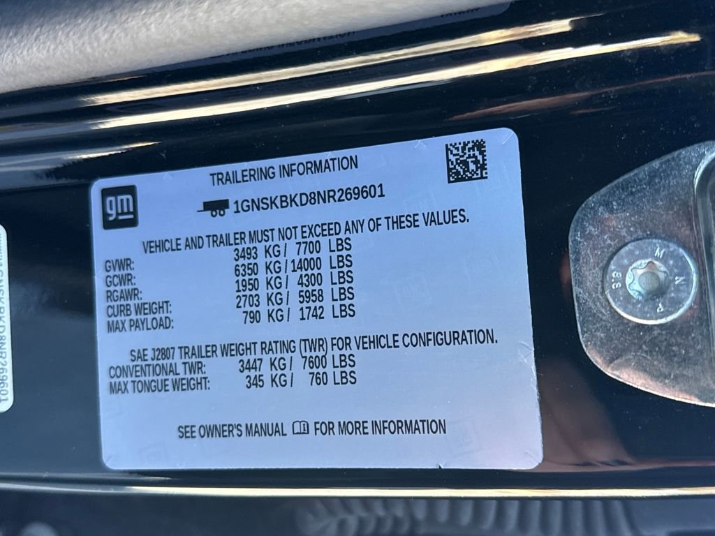 Used 2022 Chevrolet Suburban LS w/ Driver Alert Package image 24