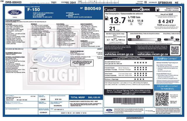 Certified 2025 Ford F150 Tremor w/ Tow/Haul Package AWD/4WD image 33