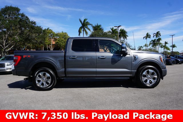 Certified 2022 Ford F150 Platinum w/ Equipment Group 701A High image 4