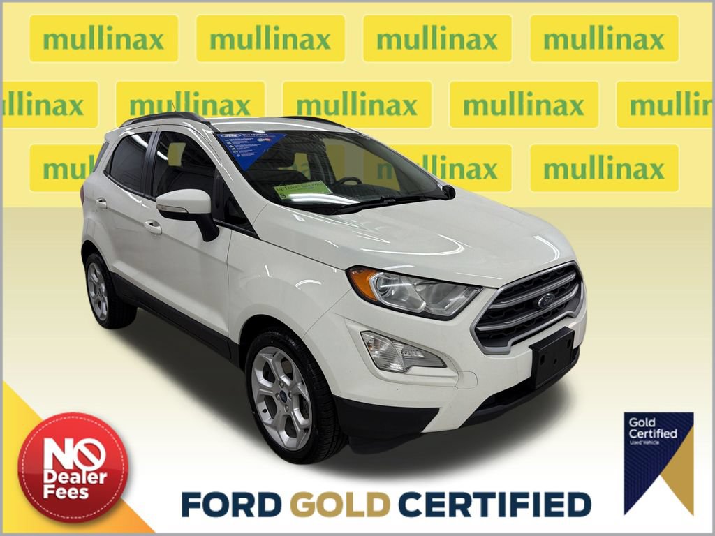 Certified 2021 Ford EcoSport SE w/ SE Convenience Package