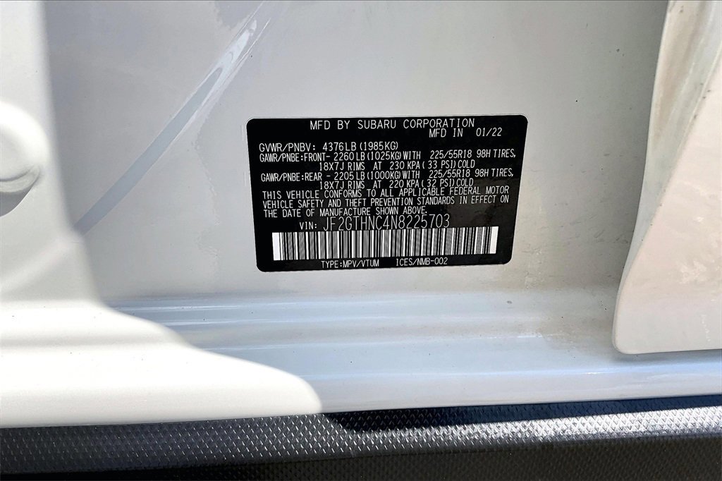 Used 2022 Subaru Crosstrek 2.5i Limited w/ Moonroof Package 2 image 16