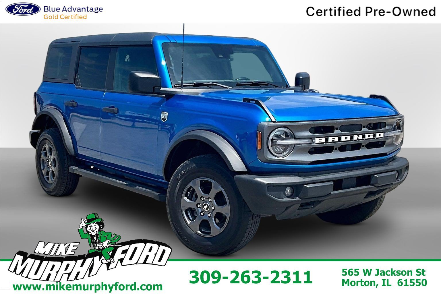 Certified 2024 Ford Bronco Big Bend