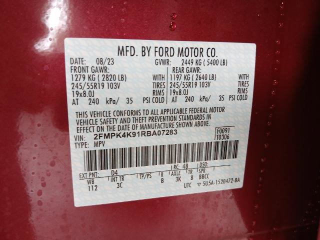 Certified 2024 Ford Edge Titanium image 20