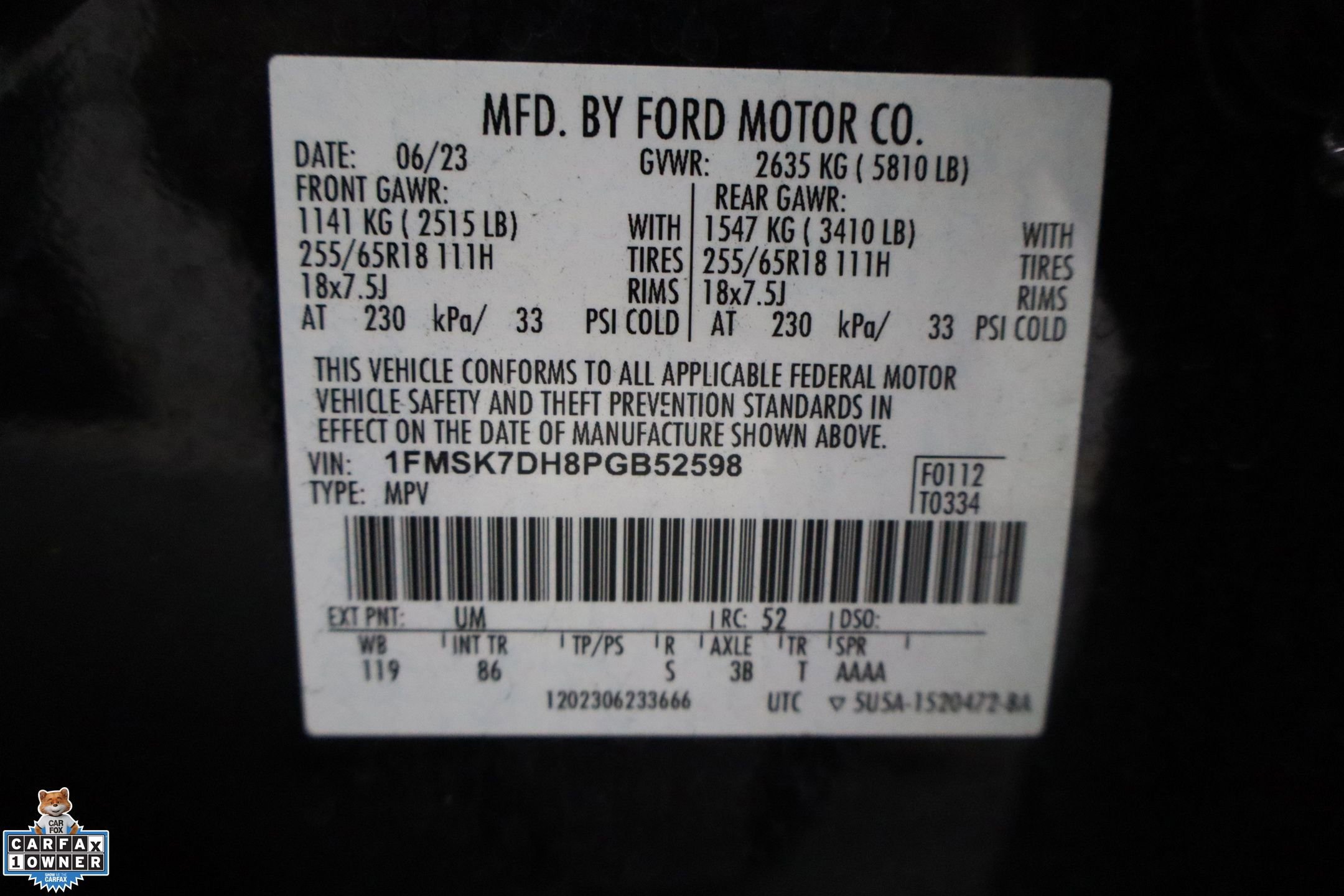 Certified 2023 Ford Explorer XLT image 32