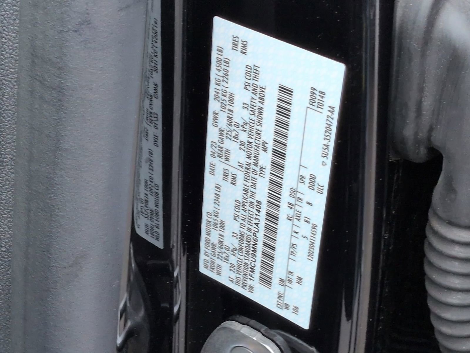 Certified 2023 Ford Escape ST-Line w/ Tech Pack #1 image 38