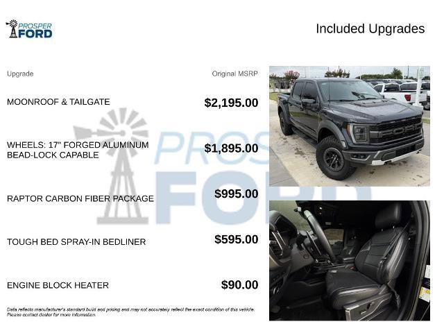 Certified 2023 Ford F150 Raptor w/ Raptor Carbon Fiber Package AWD/4WD image 3