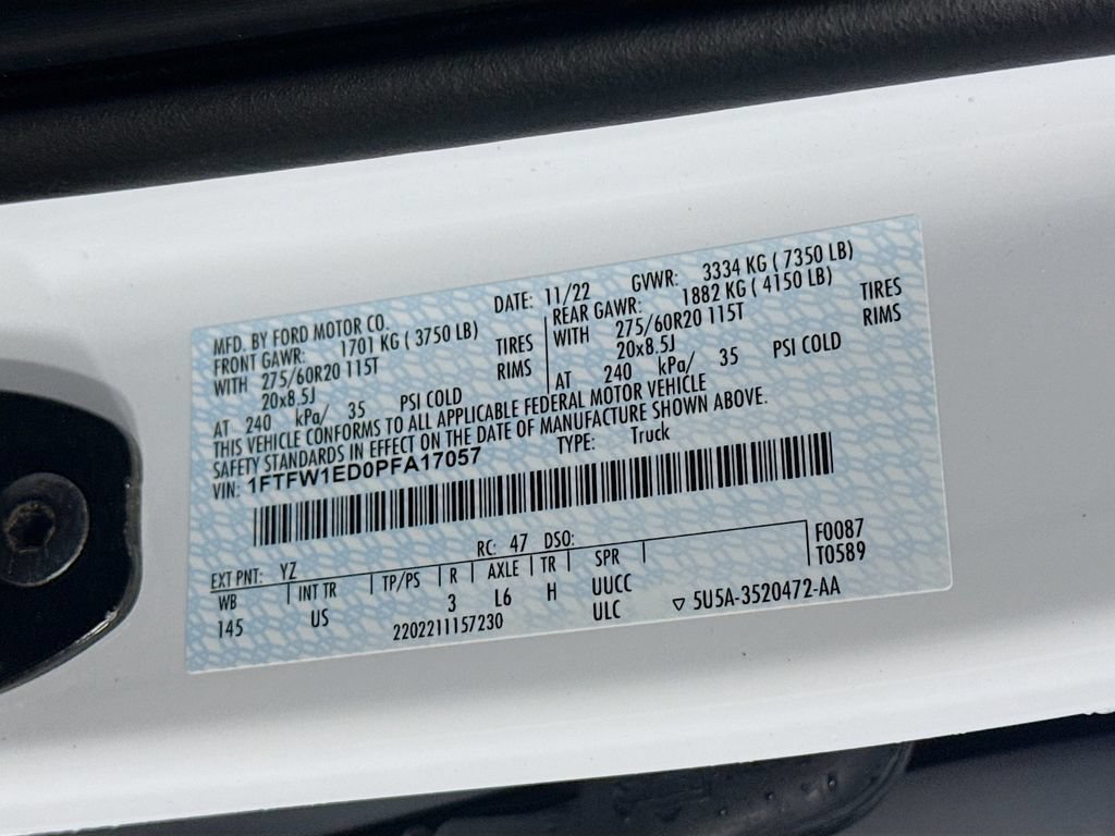 Certified 2023 Ford F150 XLT w/ Equipment Group 302A High AWD/4WD image 33
