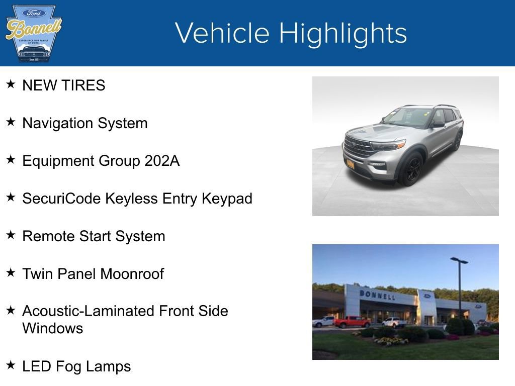 Certified 2022 Ford Explorer XLT w/ Equipment Group 202A AWD/4WD image 11