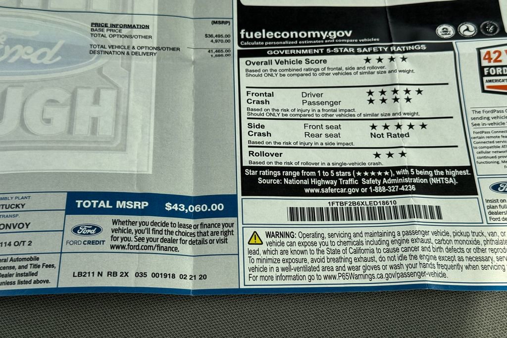 Certified 2020 Ford F250 XL w/ STX Appearance Package image 40