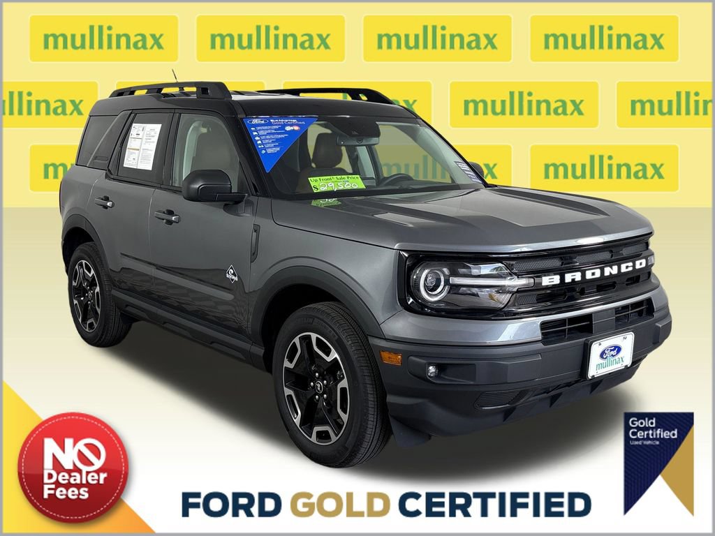 Certified 2024 Ford Bronco Sport Outer Banks w/ Tech Package