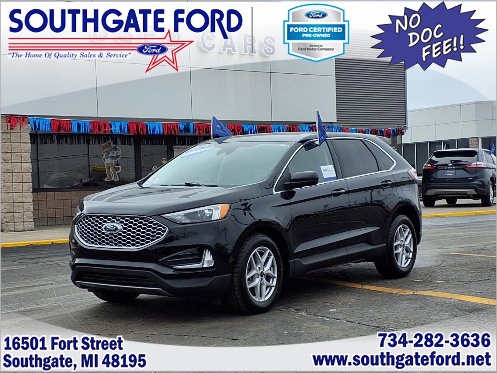 Certified 2024 Ford Edge SEL w/ Convenience Package image 1
