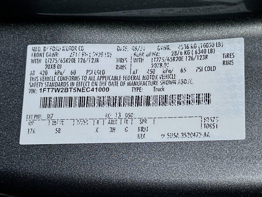 Certified 2022 Ford F250 Lariat w/ Lariat Ultimate Package AWD/4WD image 24