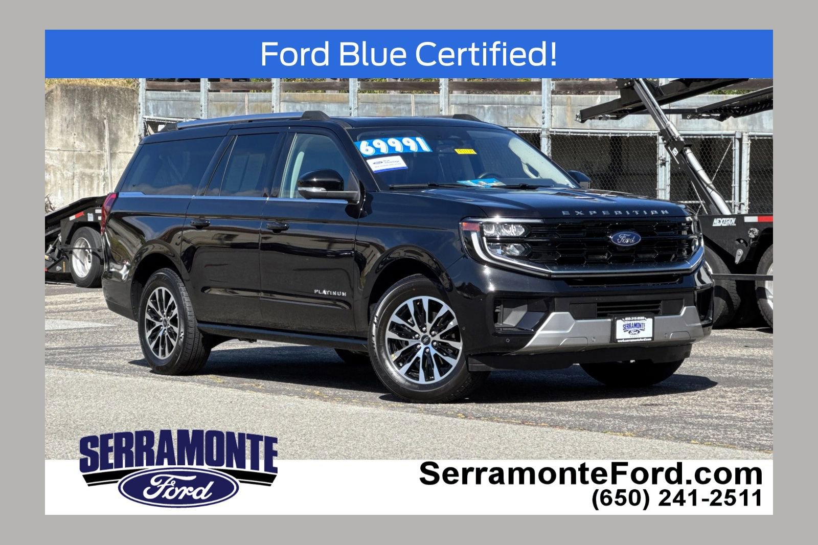 Certified 2025 Ford Expedition Max Platinum