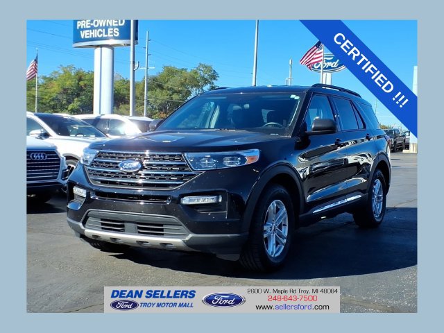 Certified 2023 Ford Explorer XLT w/ Equipment Group 202A AWD/4WD image 1