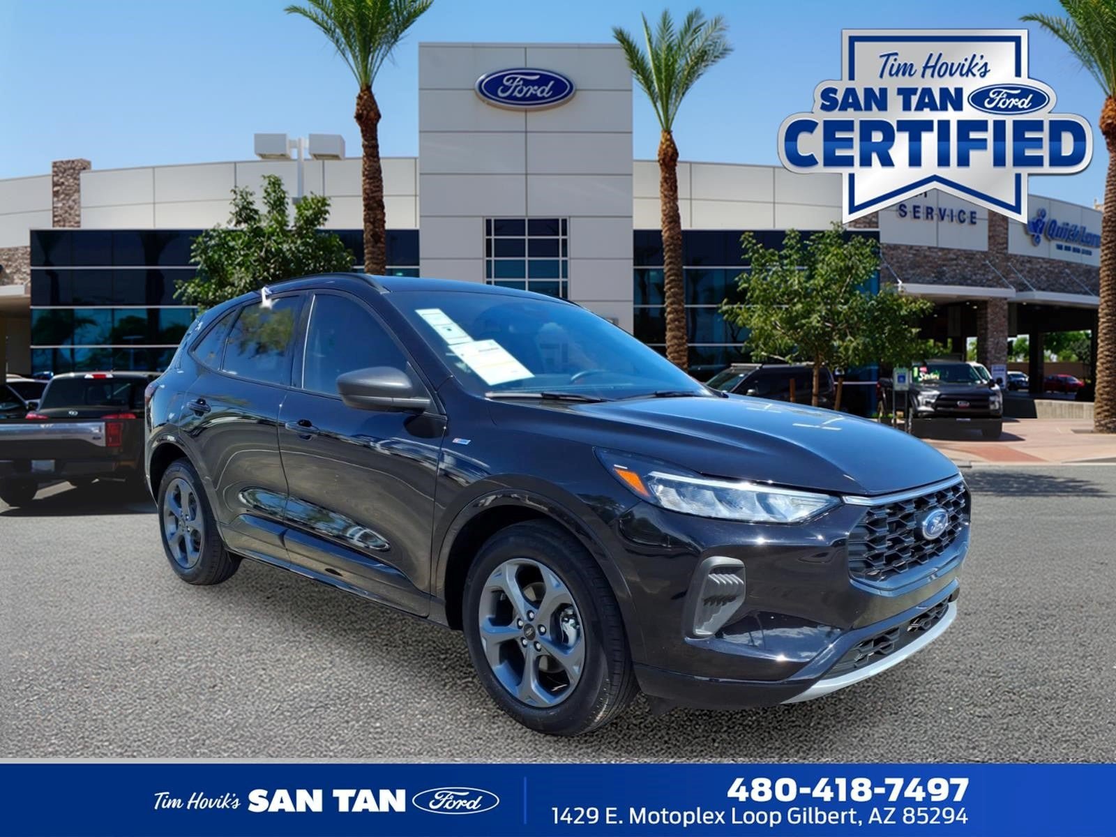Certified 2024 Ford Escape ST-Line w/ Tech Pack #1 FWD image 1