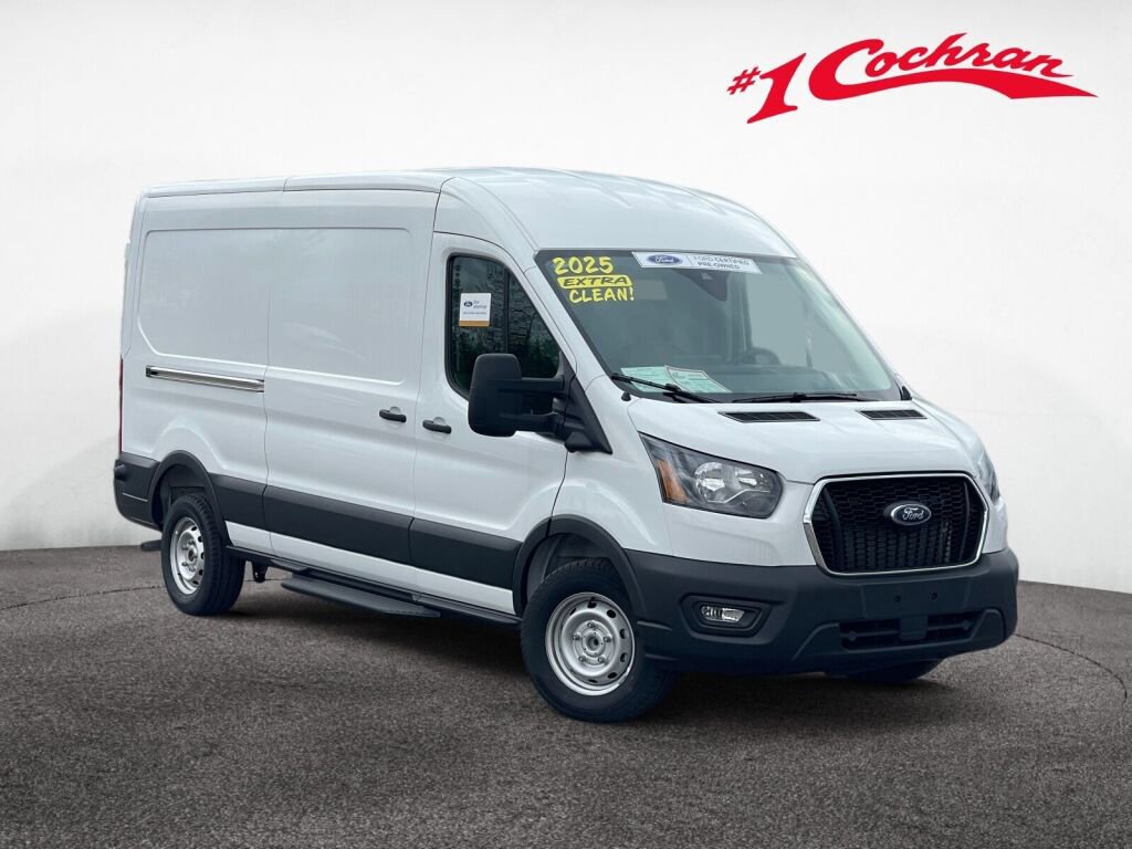 Certified 2025 Ford Transit 250 148 Medium Roof RWD image 1