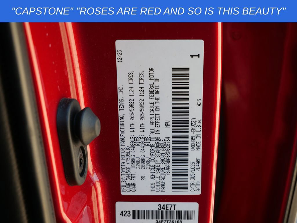 Used 2024 Toyota Sequoia Capstone AWD/4WD image 29