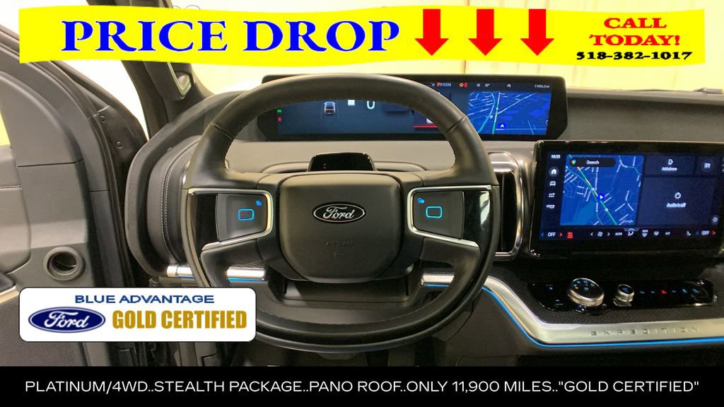 Certified 2025 Ford Expedition Platinum w/ Stealth Appearance Package AWD/4WD image 37